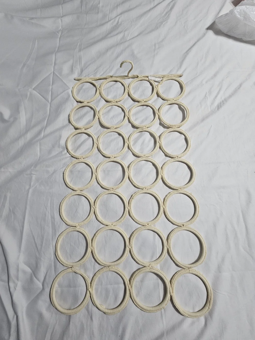 IKEA Cream Woven Multi-Loop Organizer